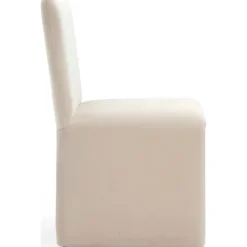 Winston Side Chair In Cream, Set Of 2