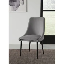 Winston Side Chair In Cream, Set Of 2