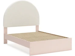 Wistenpine Panel Bed In Blush, Twin