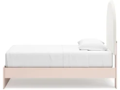 Wistenpine Panel Bed In Blush, Twin