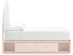 Wistenpine Storage Bed In Blush, Twin