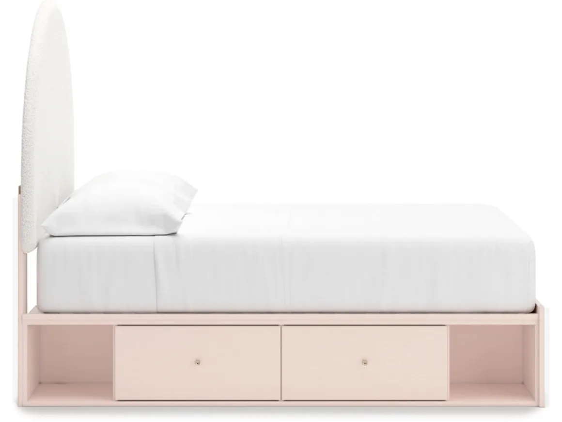 Wistenpine Storage Bed In Blush, Twin