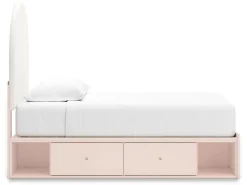 Wistenpine Storage Bed In Blush, Twin