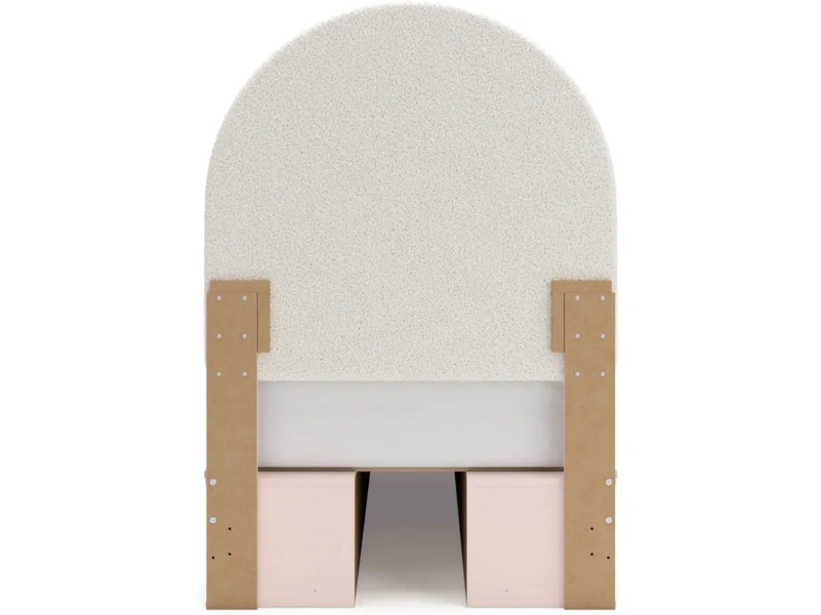 Wistenpine Storage Bed In Blush, Twin