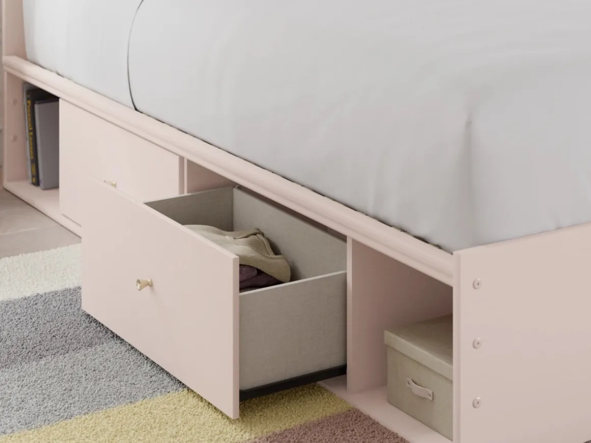Wistenpine Storage Bed In Blush, Twin