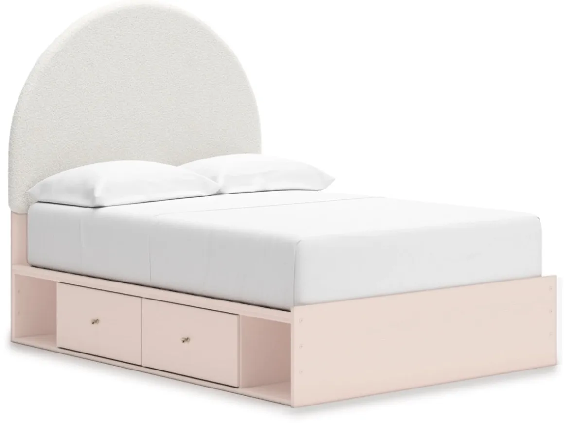 Wistenpine Storage Bed In Blush, Twin