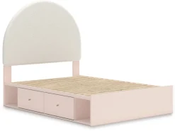 Wistenpine Storage Bed In Blush, Twin