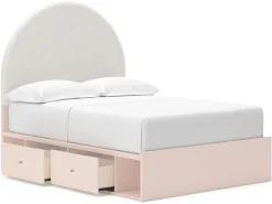 Wistenpine Storage Bed In Blush, Twin