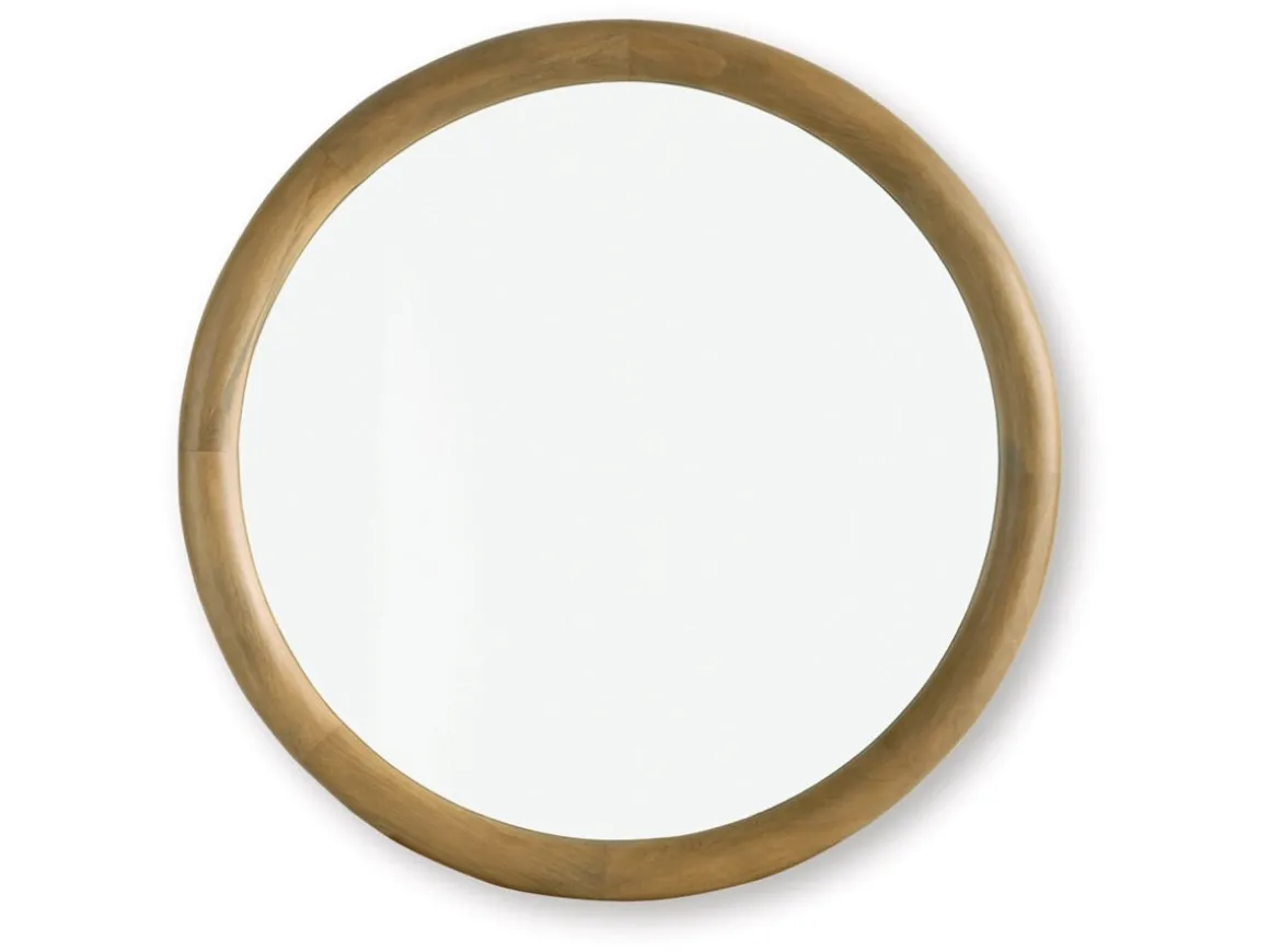 Yadiel Wall Mirror In Brown