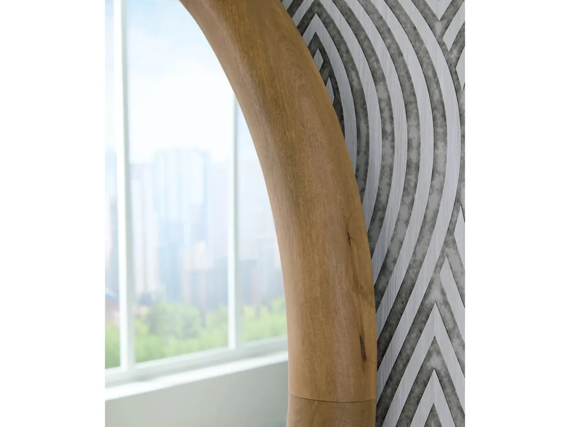 Yadiel Wall Mirror In Brown