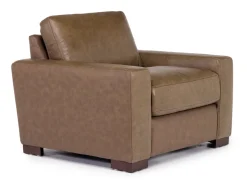 York Chair In York Chestnut Leather