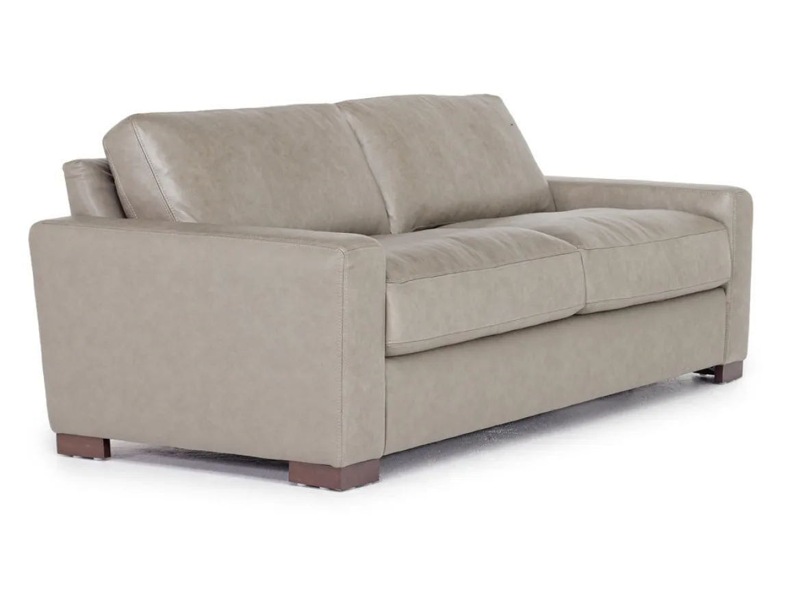 York Sofa In York Chestnut Leather