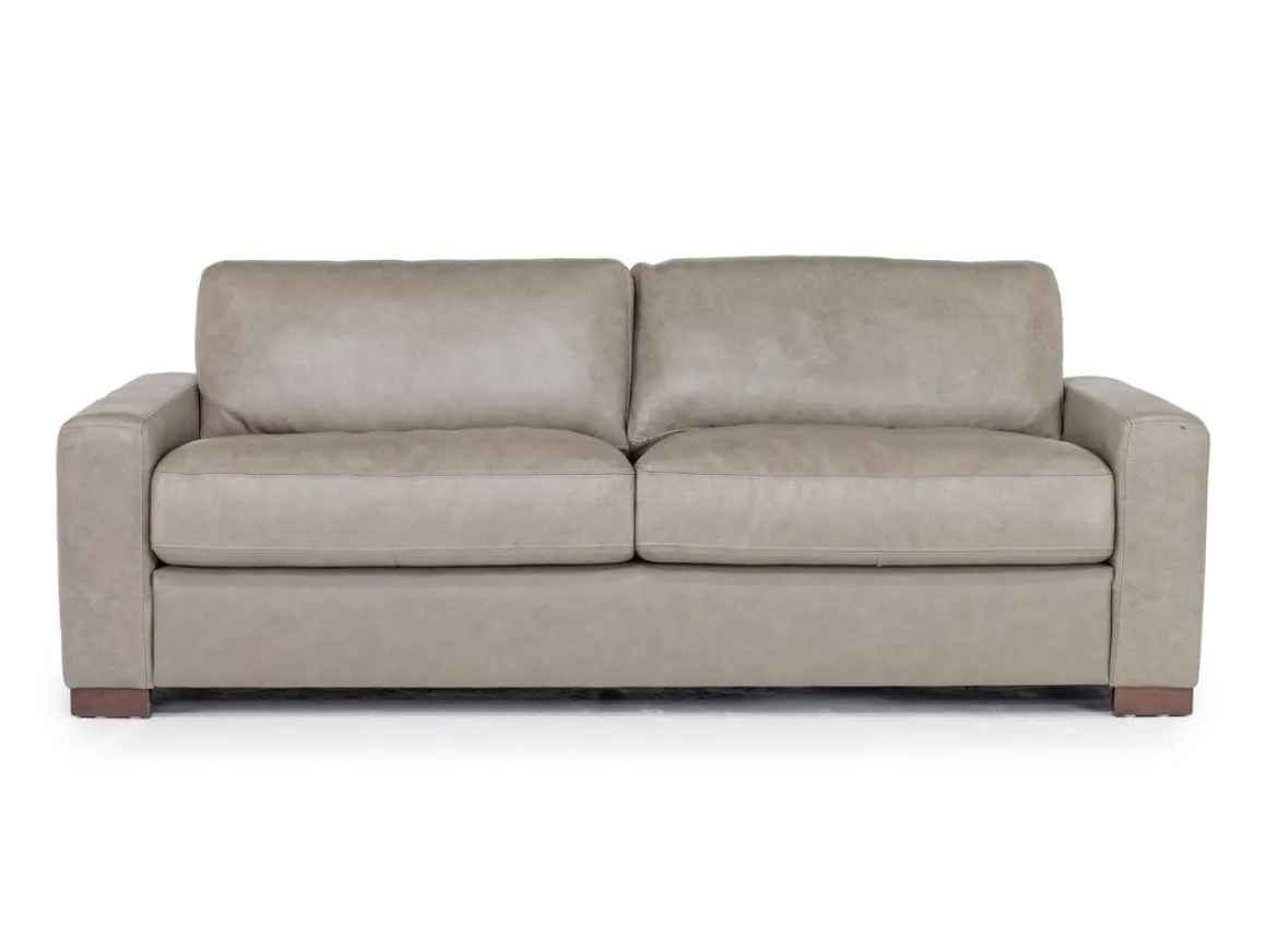 York Sofa In York Chestnut Leather