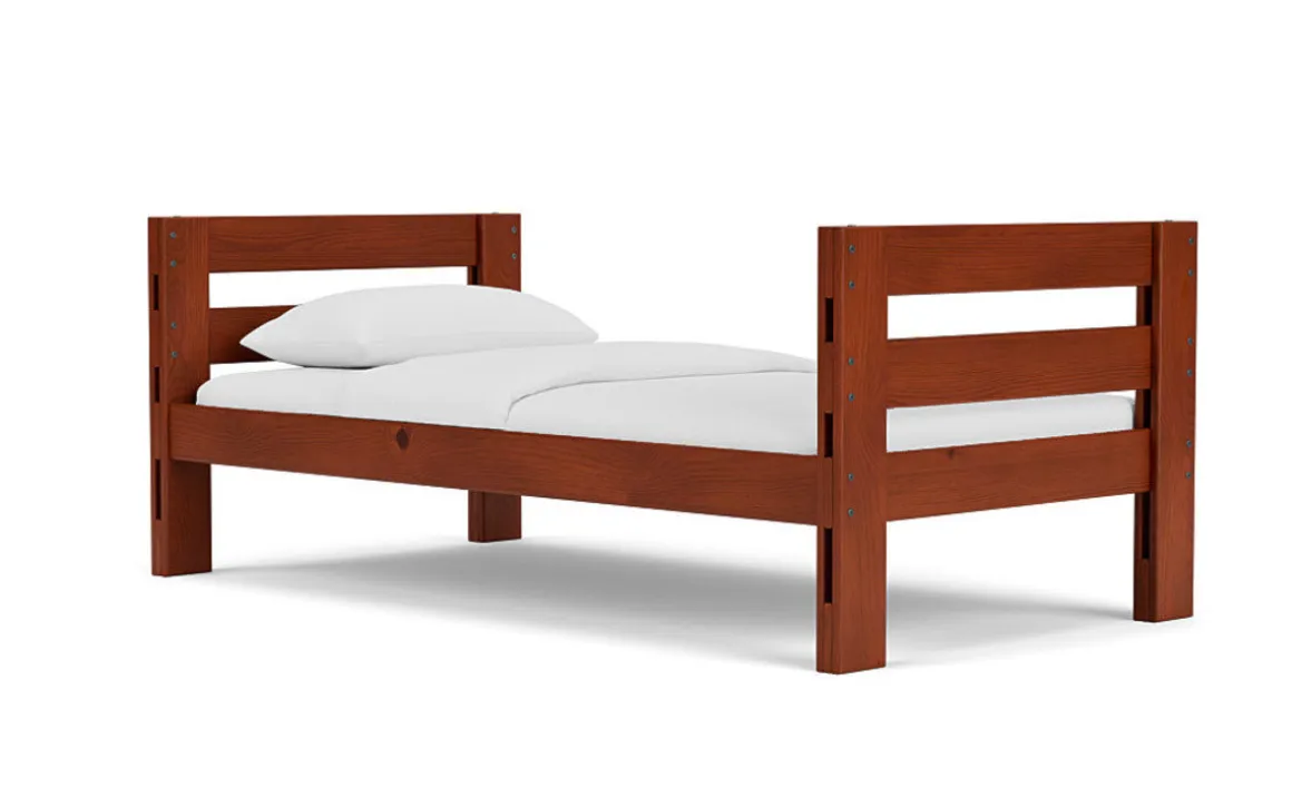 Young Pioneer Bed In Cinnamon, Twin