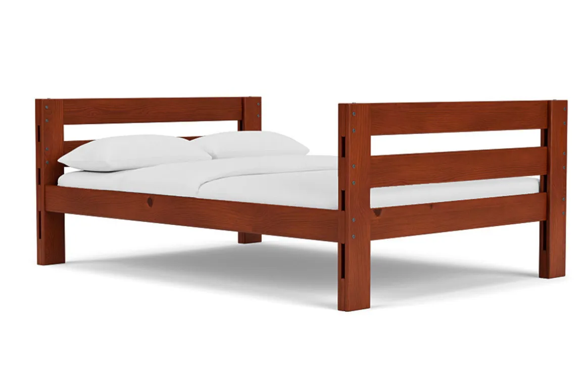 Young Pioneer Bed In Cinnamon, Twin