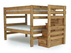 Young Pioneer Bunk Bed In Natural, Twin