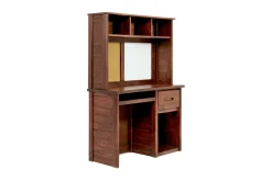 Young Pioneer Desk & Hutch In Natural