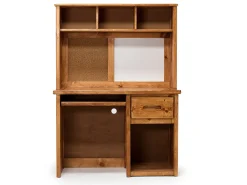 Young Pioneer Desk & Hutch In Natural