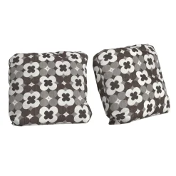 Zandara Accent Pillow In Gray, Set Of 2